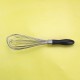 Practical Kitchen Baking Tools Manual 12 Inch Stainless Steel Egg Beater Egg Whisk with Plastic Handle