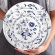 Vintage Bavaria Blue Onion Plates Dinnerware Set Fine Bone China Blue and White Porcelain Floral Dinner Plates for Wedding