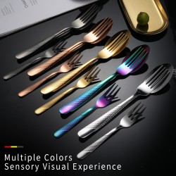 Wholesale Hotel Restaurant Cutlery Set Stainless Steel Flatware Sets for Wedding Metal Fork Spoon Knife Silverware Set