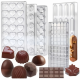 Multi-shaped Personalized Polystyrene PS Chocolate Molds Chocolate Cake Ice Making Molds Easy Demoulding Candy Mold