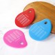Food Grade Nonstick Baking Pastry Tool Teardrop-Shaped Silicone Dough Scraper Sptuala Bowl Cake Scraper