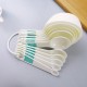 Kitchen Baking Measuring Set Multi Purpose 12 Pieces White Nesting Plastic  Measuring Spoon and Measuring Cup Sets