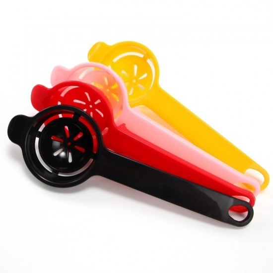 Eco-Friendly Food Grade Plastic Egg Yolk Separator PP Long Handle Quick Filter for Baking Kitchen Utensils and Egg Beaters