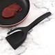 Non-stick Nylon Kitchen Food Clip Multi Functional  2 in 1 Nylon Egg Turner Pancake Bread Clamp Shovel Tongs
