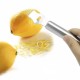 Stainless Steel Lemon Grater Five sharp Pores Handheld Lemon Zester Grater and Citrus Peeler