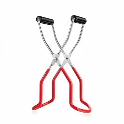 Home Premium One Handed Can Opener and Canning Tongs Metal Jar Lifter Kit for Canning