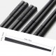 High Quality Black Fiberglass Chopsticks Reusable Asian Sushi Chop Sticks for Food