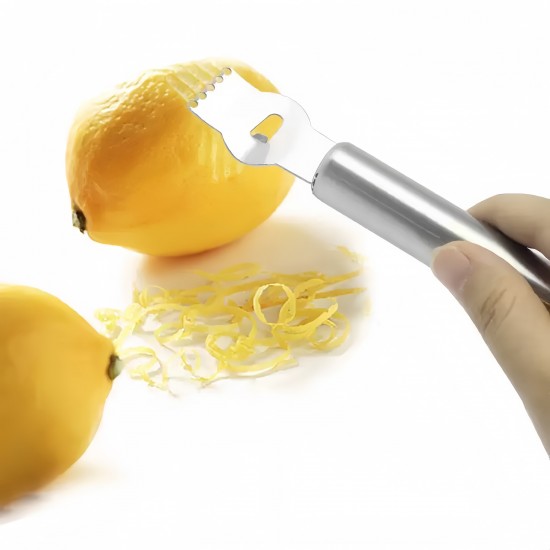 Multi-Function Vegetable & Fruit Tool Lemon Grater Useful Mini Stainless Steel Lemon & Citrus Fruit Zester