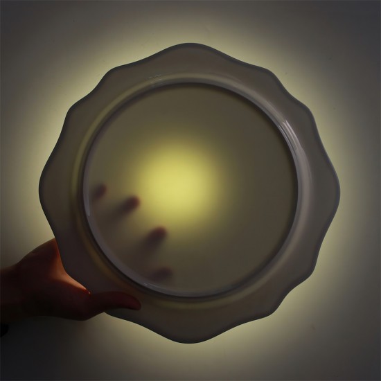 Luxury Scalloped Sunflower Dishes Plate Set Irregular Wedding Table Decorative Charger Plates with Gold Rim