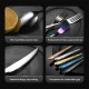 Wholesale Hotel Restaurant Cutlery Set Stainless Steel Flatware Sets for Wedding Metal Fork Spoon Knife Silverware Set