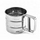 Manual Stainless Steel Flour Shaker Sifter for Bakery and Pastry Tools Metal Usage for Baking