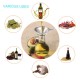 3 in 1 Metal Small Funnels for Filling Bottles Stainless Steel  Kitchen Funnel Set for Transferring Essential Oils Liquid