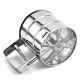 Manual Stainless Steel Flour Shaker Sifter for Bakery and Pastry Tools Metal Usage for Baking