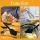 Hot Selling Luxury 5pcs Heat-Resistant Silicone Kitchen Utensils New Home and Kitchen Accessories Cooking Spatula Set