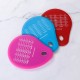Food Grade Nonstick Baking Pastry Tool Teardrop-Shaped Silicone Dough Scraper Sptuala Bowl Cake Scraper