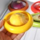 Creative Fruit and Vegetable Silicone Fridge Fresh-Keep Containers Flexible Visibility Fruit & Vegetable Saver Box for Lemon