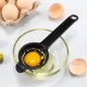 Eco-Friendly Food Grade Plastic Egg Yolk Separator PP Long Handle Quick Filter for Baking Kitchen Utensils and Egg Beaters