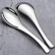 Luxury Stainless Steel Earl Serving Spoons for Soup Custom Metal Round Dessert Spoon