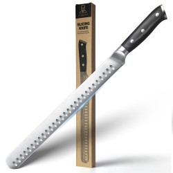 Wholesale Spanish Ham Slicer Knife Stainless Steel Brisket Slicing Knives Meat Carving Long Knife