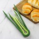 Kitchen Cooking 3-Piece Set of Embedded Food Clips Non-Slip Plastic BBQ Salad Food Tongs Set