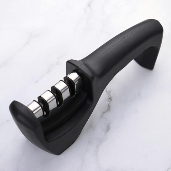 High Quality Kitchen Accessories 3-Stage Professional Knife Sharpener for Helps Repair Restore Polish Blades