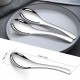 Luxury Stainless Steel Earl Serving Spoons for Soup Custom Metal Round Dessert Spoon