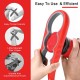 Anti slip Multi Functional 3 Pieces Combination Plastic Rubber Can Opener Large Jar Lid Opener Set with Gripper Pad Lid
