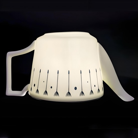 Blue Dandelion Seeds Decorative Plates for Events Fine Bone China French Country Dishes Dinnerware