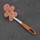 Christmas Gift Nylon Cooking Utensil Set of 3 Piece Cute Snowman Tree Gingerman Shape Non Stick Kitchen Pancake Spatula Turner