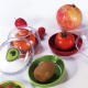 Creative New Fruit Fresh-keeping Box Plastic Vegetable Transparent Sealed Storage Box for Lemon Onion Tomato and Avocado