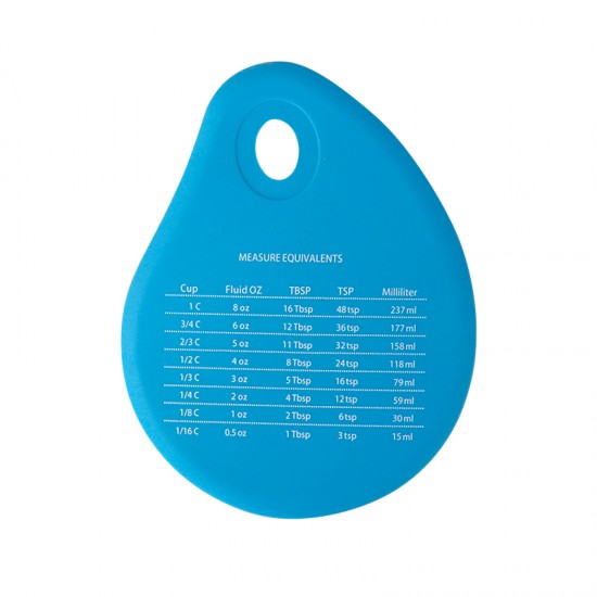 Food Grade Nonstick Baking Pastry Tool Teardrop-Shaped Silicone Dough Scraper Sptuala Bowl Cake Scraper