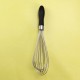Practical Kitchen Baking Tools Manual 12 Inch Stainless Steel Egg Beater Egg Whisk with Plastic Handle