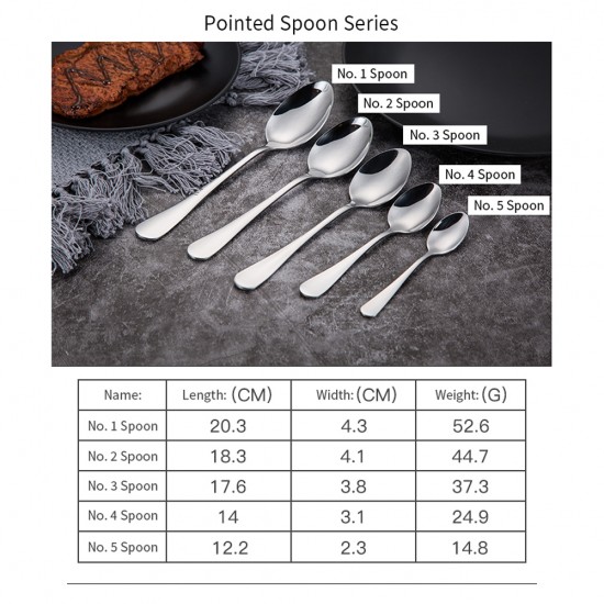 Customizable Design Simple Silverware Set Stainless Steel Knife Fork Spoon Cutlery Kit Laser Engraving Logo Flatware for Hotel
