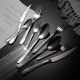 Wholesale Hotel Restaurant Cutlery Set Stainless Steel Flatware Sets for Wedding Metal Fork Spoon Knife Silverware Set